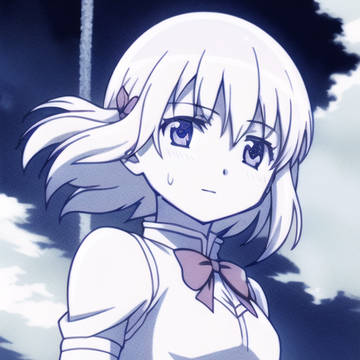 魔法少女小圆原创模型画风融合