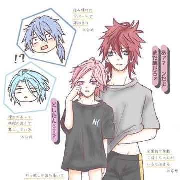 燐こは、同室組(ジュン＋こはく)