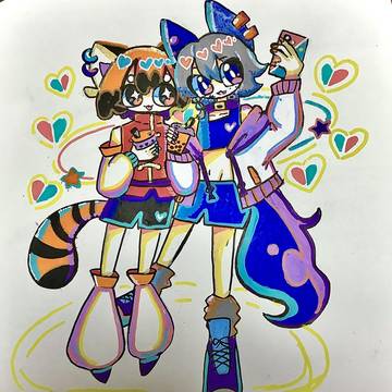 紫煙くんと烈紗くん