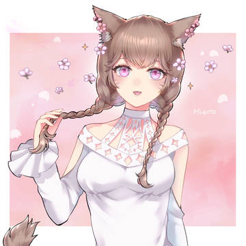 春ミコッテちゃん！