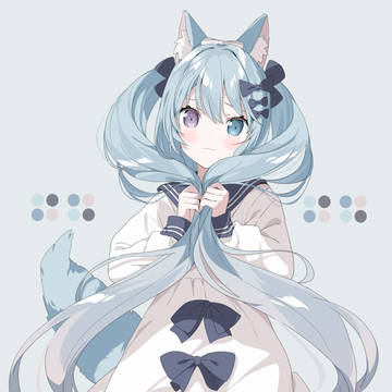 ツインテモフモフ