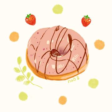 いちごドーナツ🍓🍩