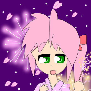 花火桜 🌸🎆