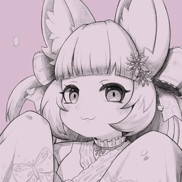 アナログ風 狐白うる