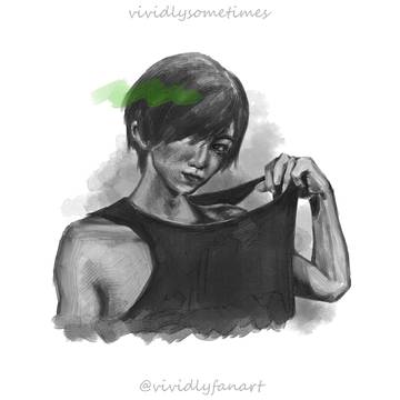 Tank top "ABE-CHAN"