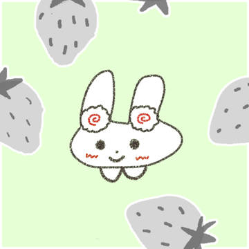 これから漫画になるうさぎ
