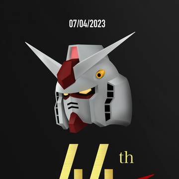GUNDAM 44th Anniversary