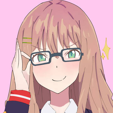 蓬のメガネつけてドヤる夢芽さん