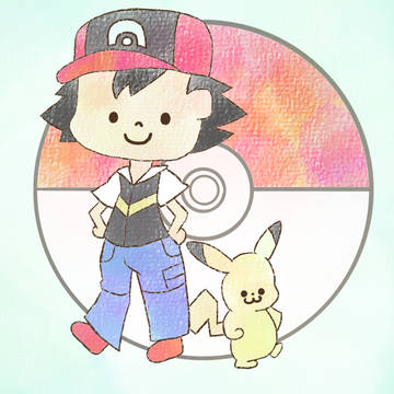 ポケットモンスター　サトシ＆ピカチュウ