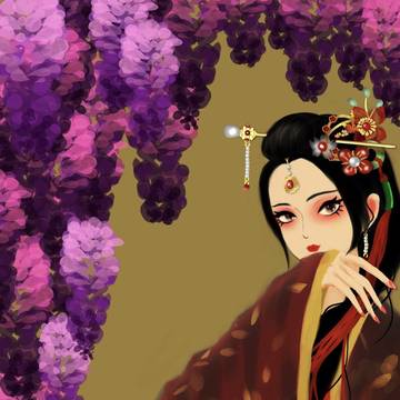 中國風女子