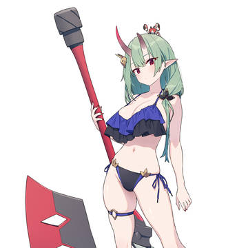 暁璃ちゃんビキニ