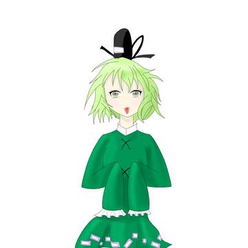 お化けポーズ!!