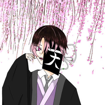 桜とロボロ