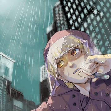 煙と夜雨の都市