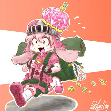 バーチャルウサゲーマーのアンバーちゃん