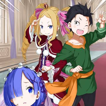 Re:zero coloring vol 33