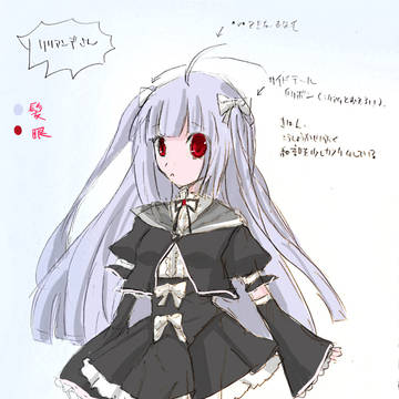 ダメっ子リリィ設定、イメージ画集