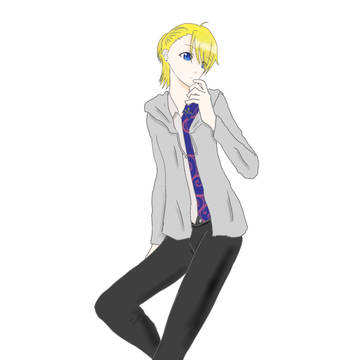 先輩の立ち絵