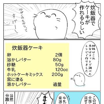 お菓子作り初心者レポート