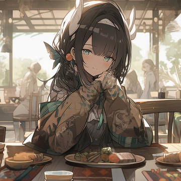 かわいい女の子とランチデート