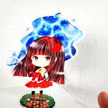 Ibとアルネのアクキーデザイン