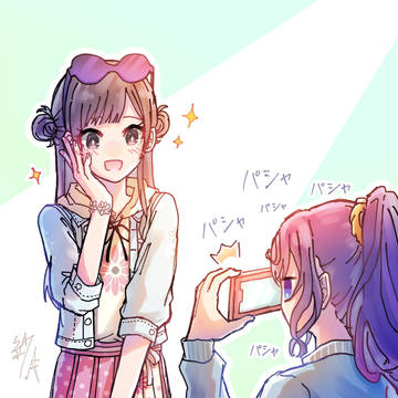 絵名を撮るまふゆ