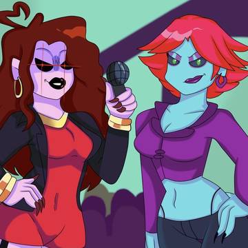 Death and the demon girl