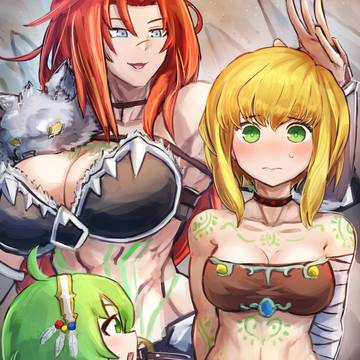 新鋭の女戦士
