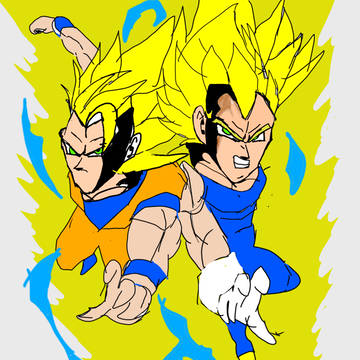 9歳、弟の描くドラゴンボール