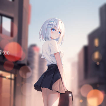 W in Sunset