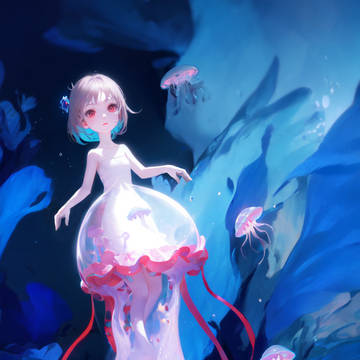 AI Redraw-Jellyfish