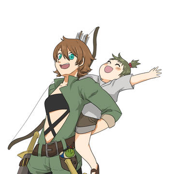 オリジナルキャラクター2人
