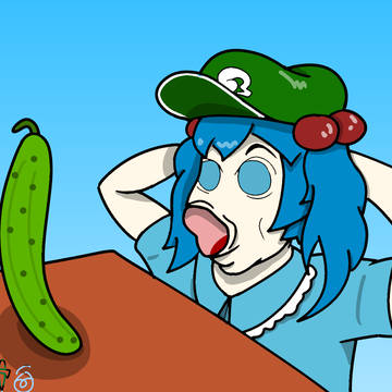 Nitori pog face for cucumber