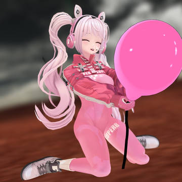 アリスちゃんと風船