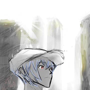 Rei Ayanami  sketch