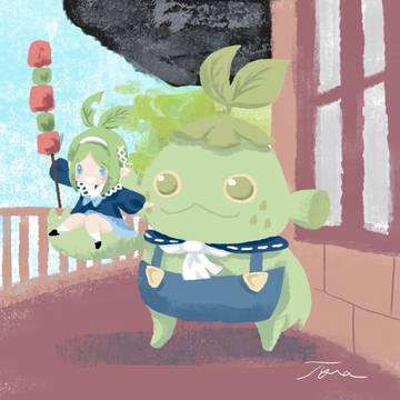 猿島にて