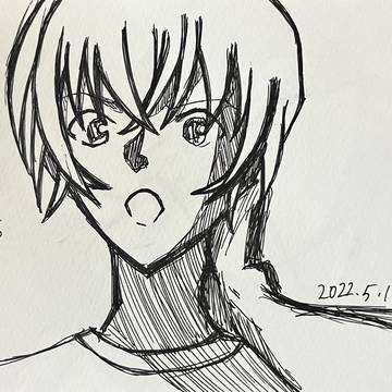 【お絵かき】ゼロの日常　を見たので描いてみた