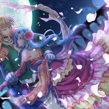藍色に染まる夜