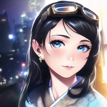 Japanese Steampunk Girl