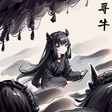 AI仏画：十牛図