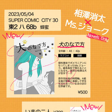 5/4出番 新刊サンプル・お品書き【相ジョ】