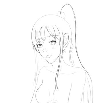 묶음 머리