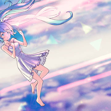 mako commission of hatsune miku