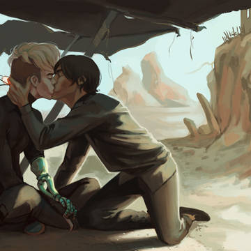in the desert