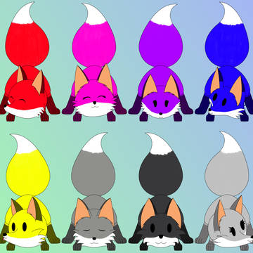 Rainbow Tails