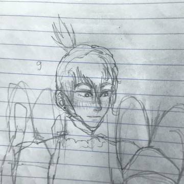 Aki plus some scribbles
