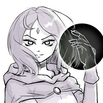 Raven sketch