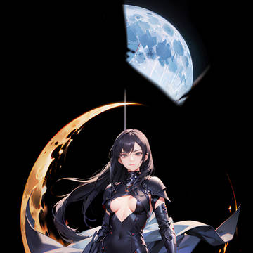 漆黒と女アサシン