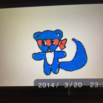 前に描いたハピツリ。楽描きです。