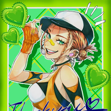韓国アイドルチェキ風💚